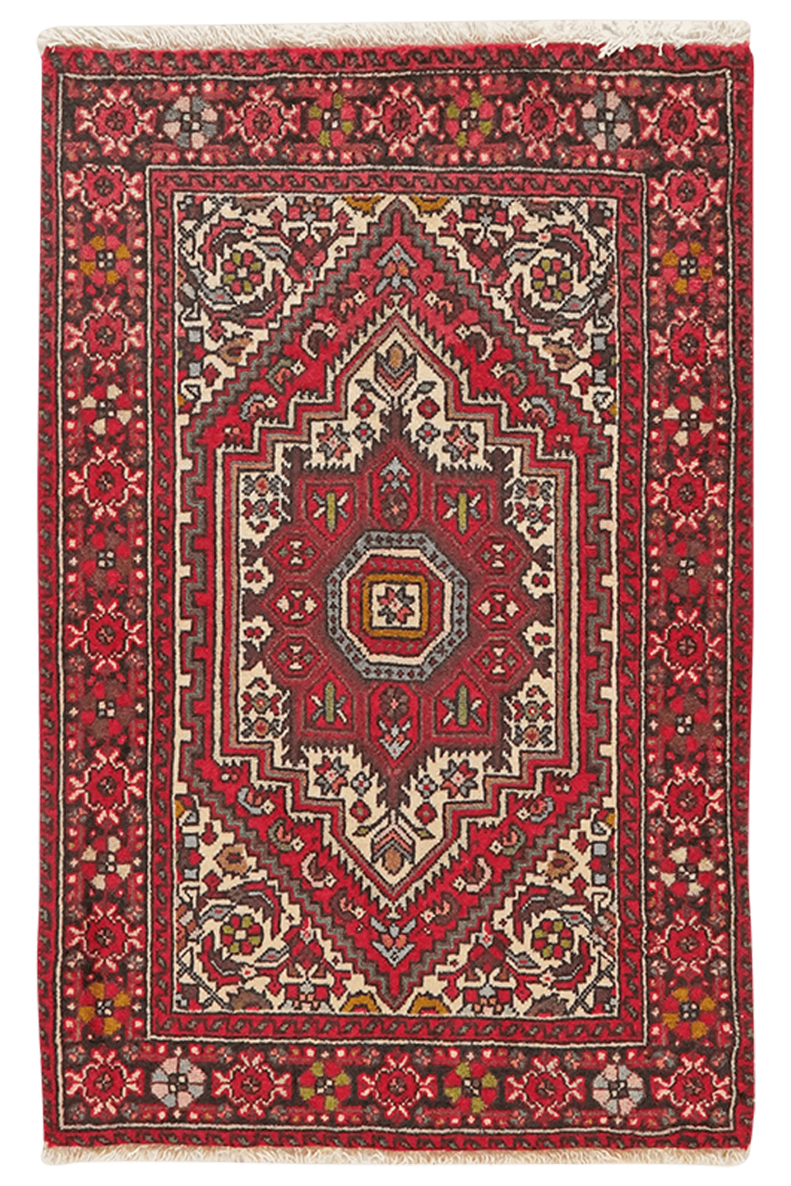 Goltuk — Hand-knotted, 52x80 cm, Beige, 100% Virgin Wool | Main view