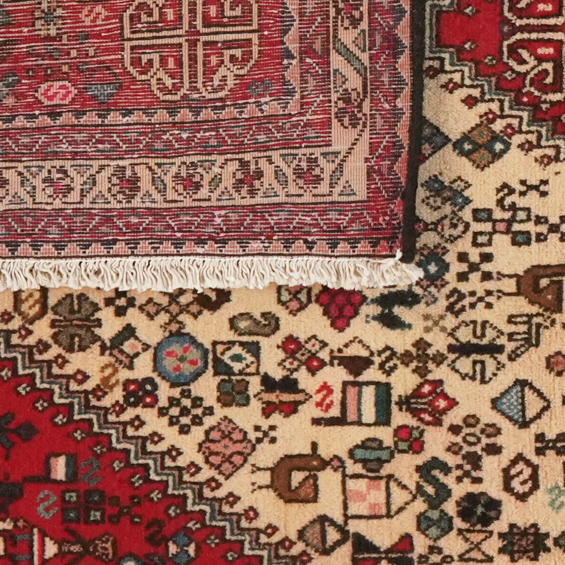 Abadeh — Hand-knotted, 109x166 cm, Beige, 100% Virgin Wool | View 6