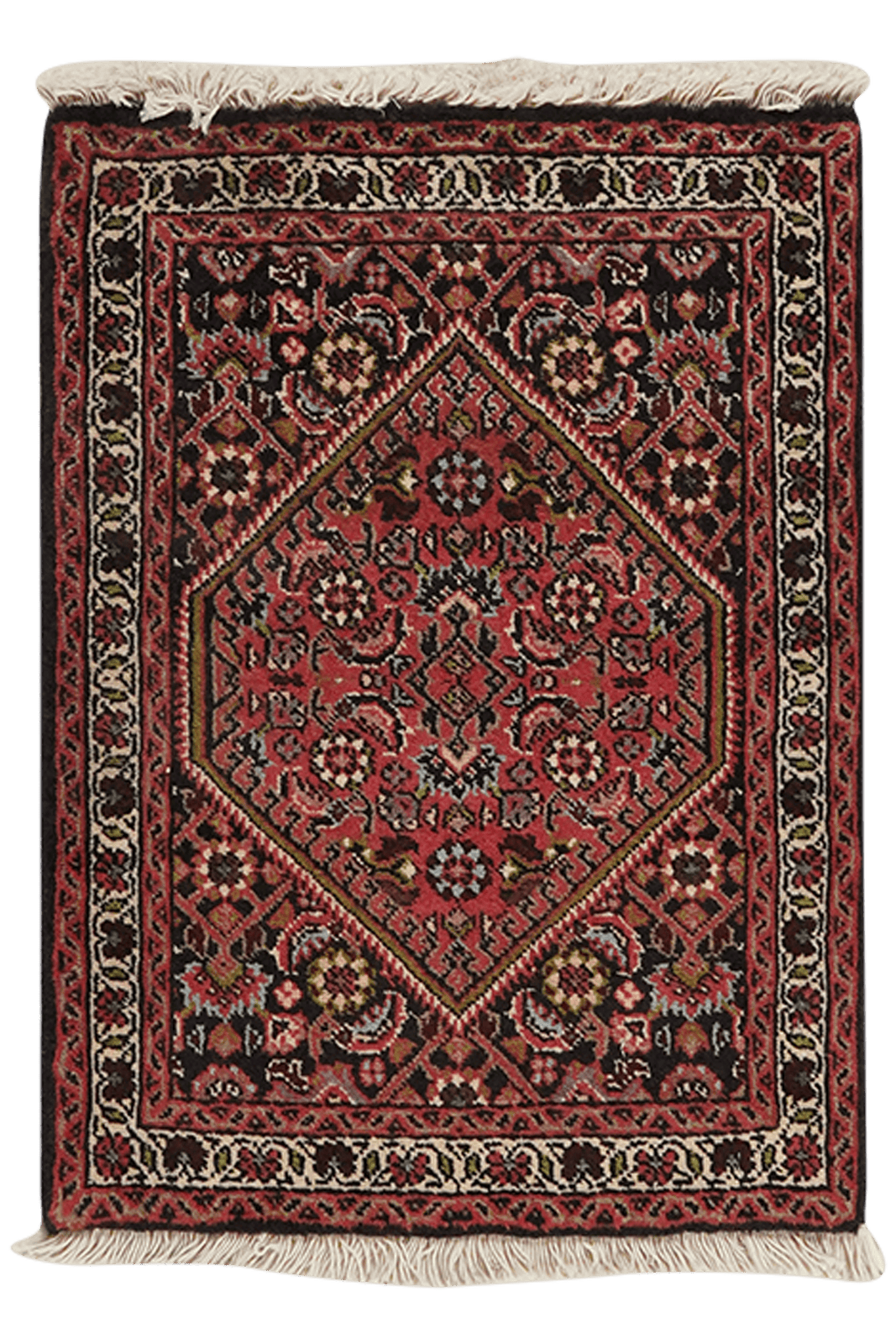 Bidjar Zandjan — Hand-knotted, 45x61 cm, Blue, 100% Virgin Wool | Main view