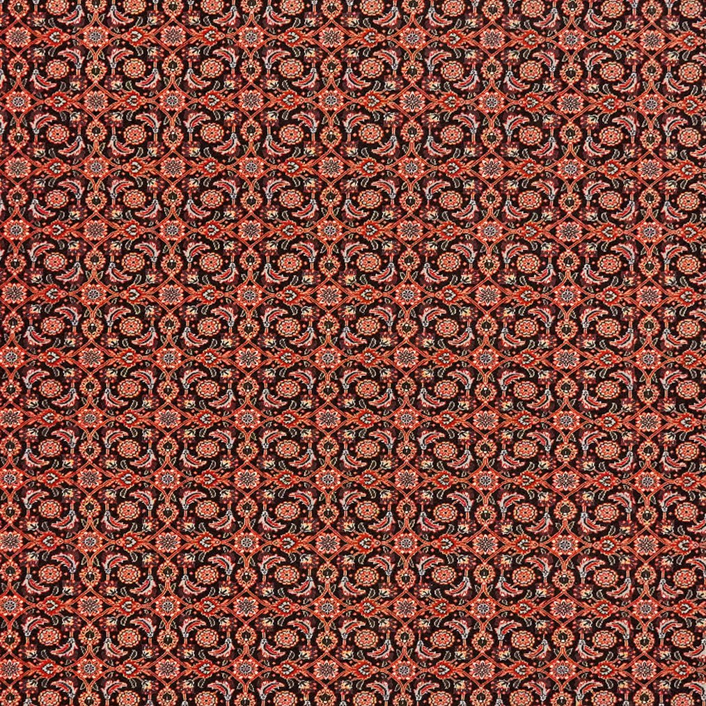 Tabriz 50 Raj — Hand-knotted, 201x295 cm, Blue, 100% Virgin Wool | View 4