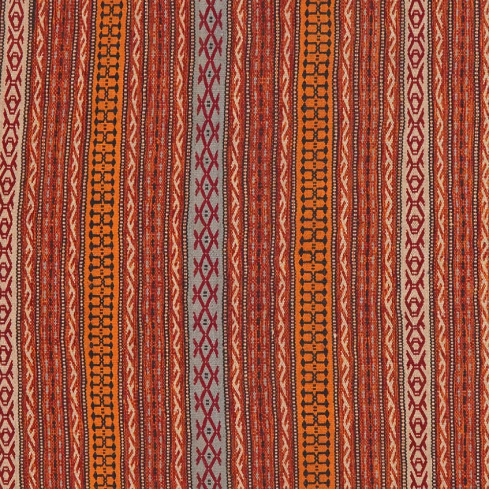 Kelim Kordi — Handmade, 160x242 cm, Orange, 100% Virgin Wool | View 4