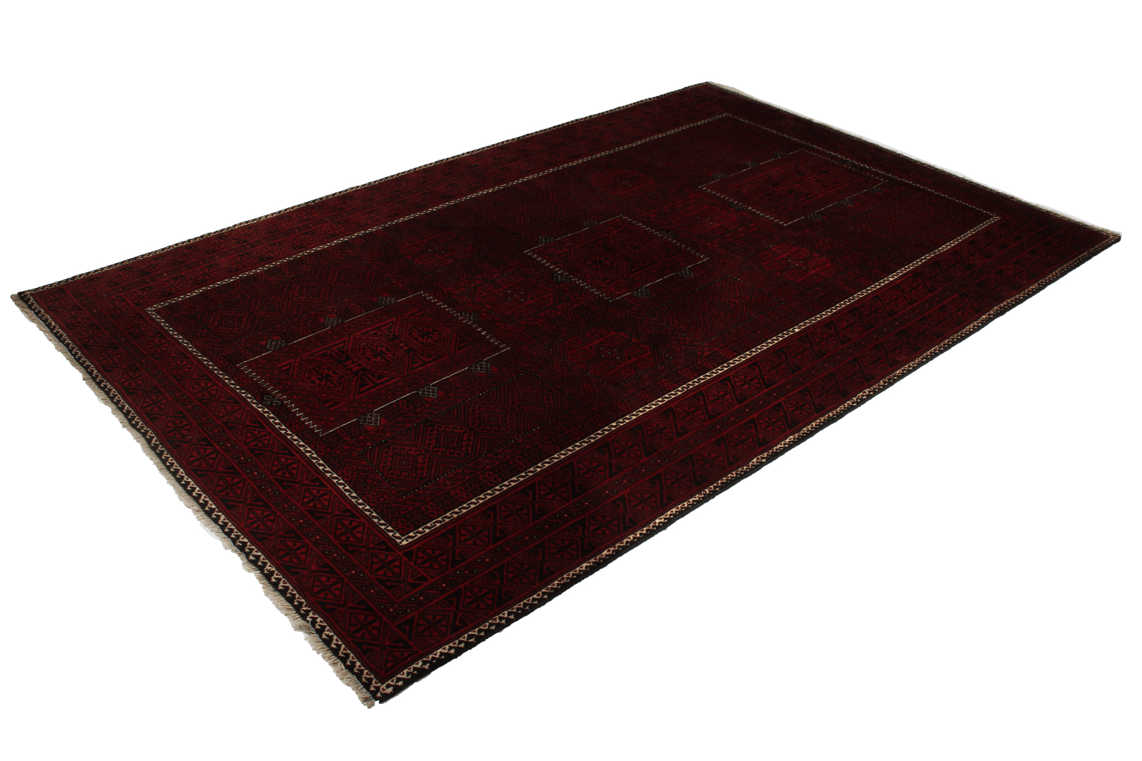 Belutch — Hand-knotted, 203x310 cm, Multicolor, 100% Virgin Wool | View 5