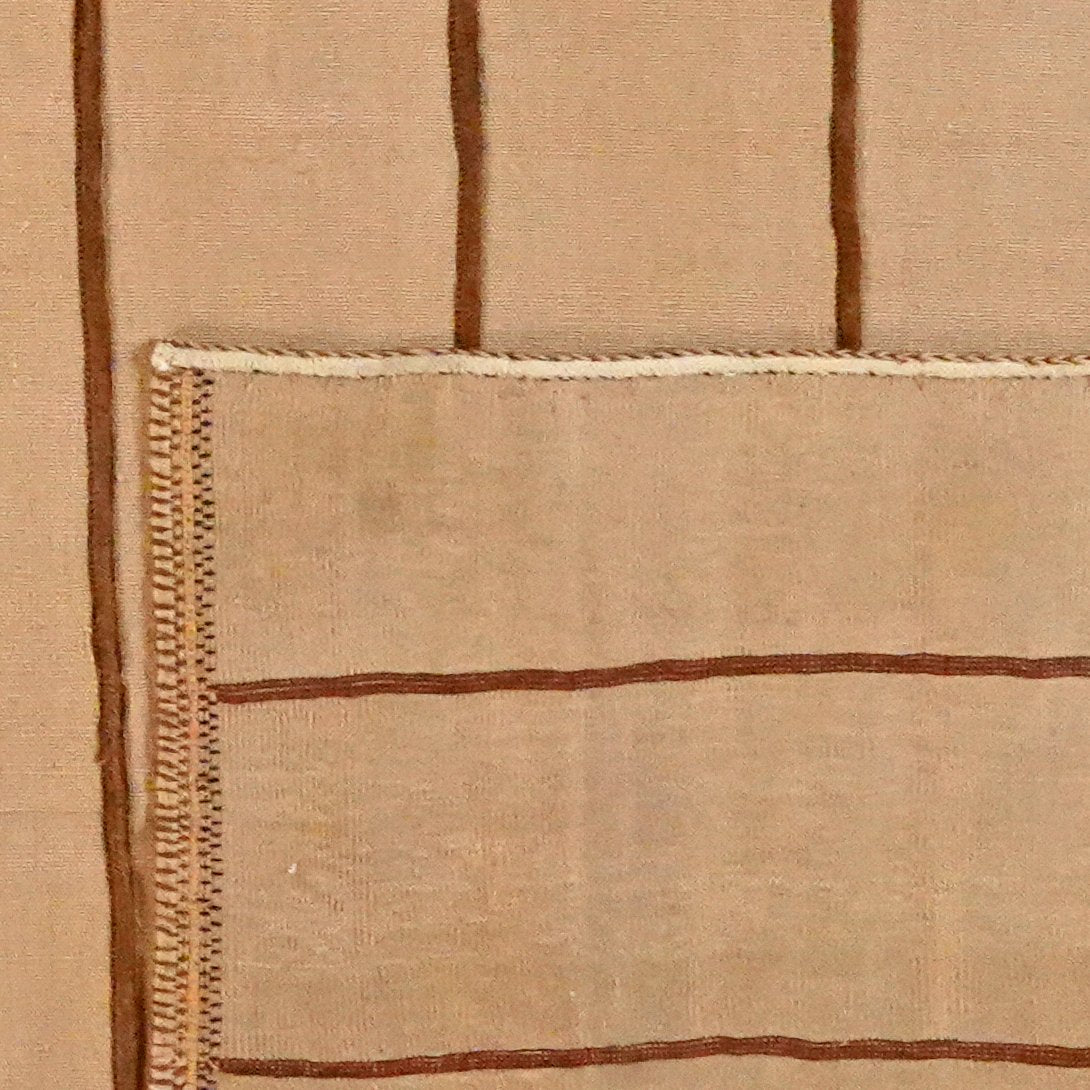 Kelim Afshar — Handmade, 247x302 cm, Beige, 100% Virgin Wool | View 6