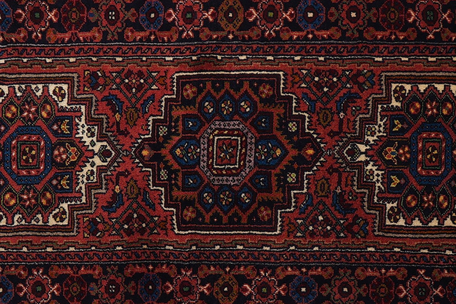 Goltuk — Hand-knotted, 57x209 cm, Red, 100% Virgin Wool | View 7
