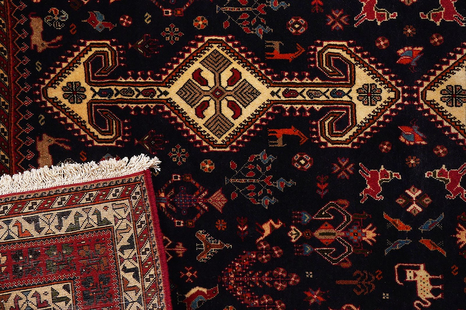 Nasrabad — Hand-knotted, 172x236 cm, Blue, 100% Virgin Wool | View 8