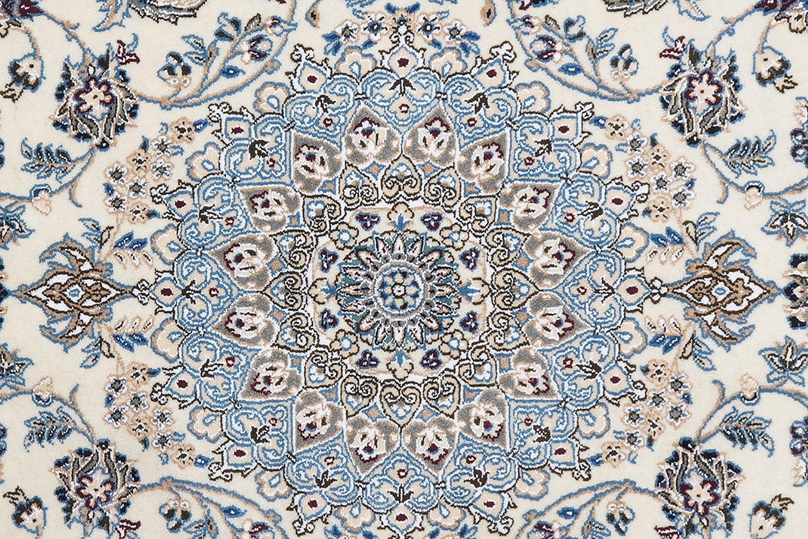 Nain 9La — Hand-knotted, 151x247 cm, Beige, 100% Virgin Wool | View 7