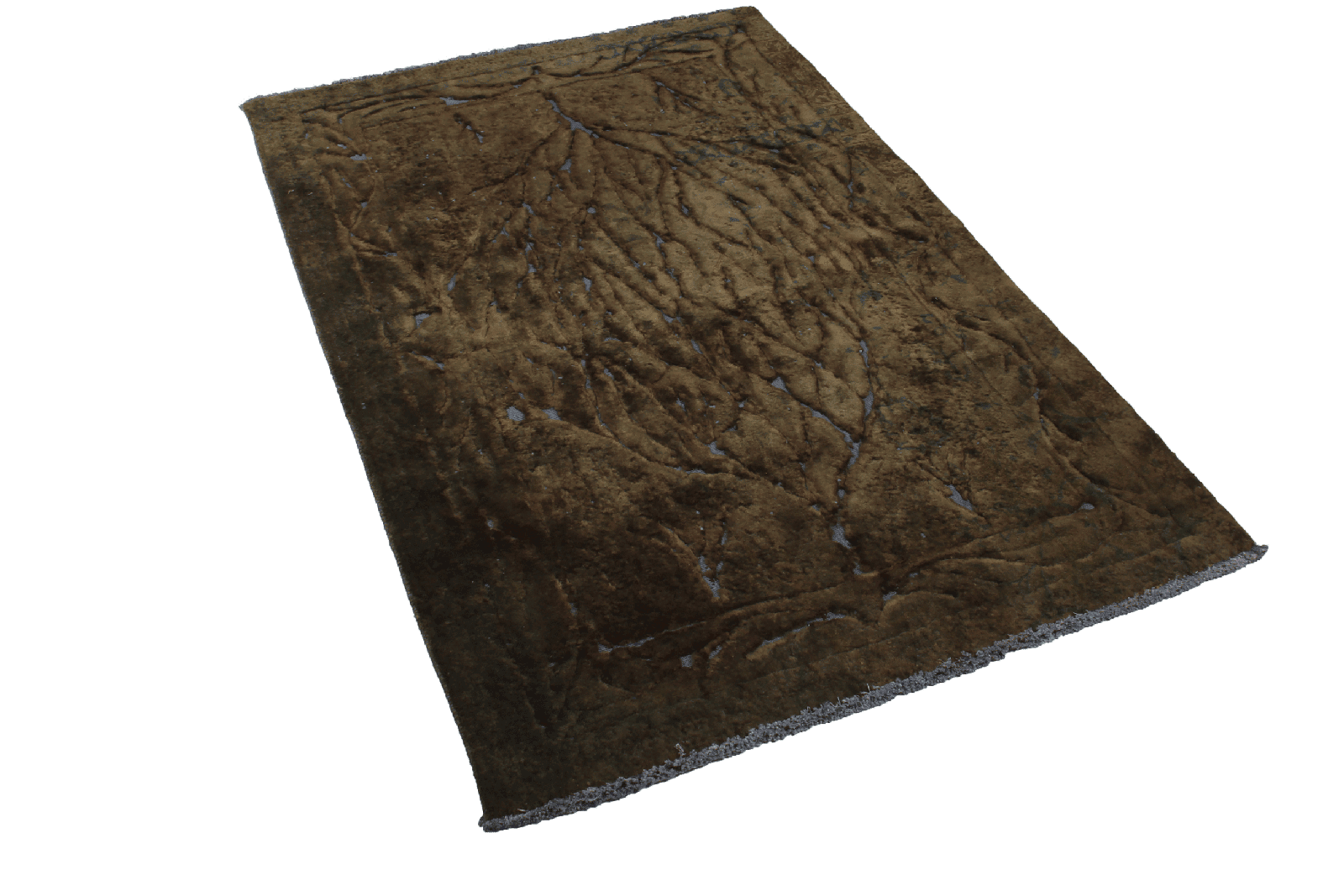 Vintage — Hand-knotted, 112x170 cm, Green, 100% Virgin Wool | View 4