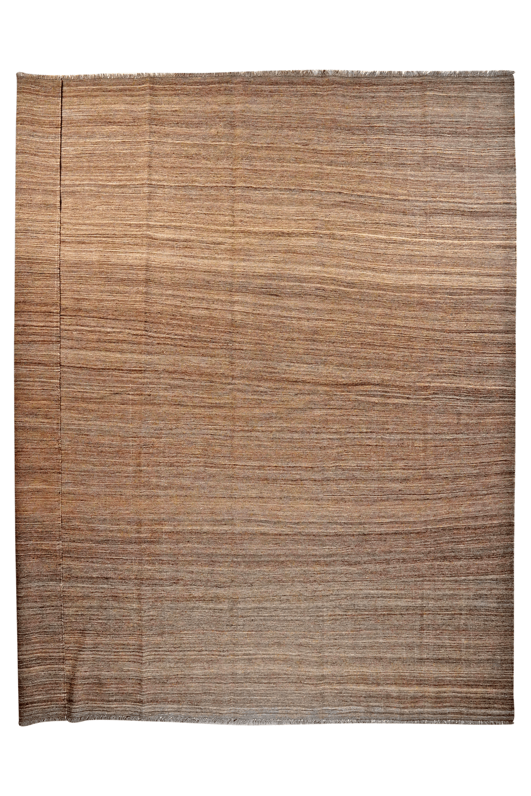 Kelim Gashgai — Handmade, 325x397 cm, Brown, 100% Virgin Wool | Main view