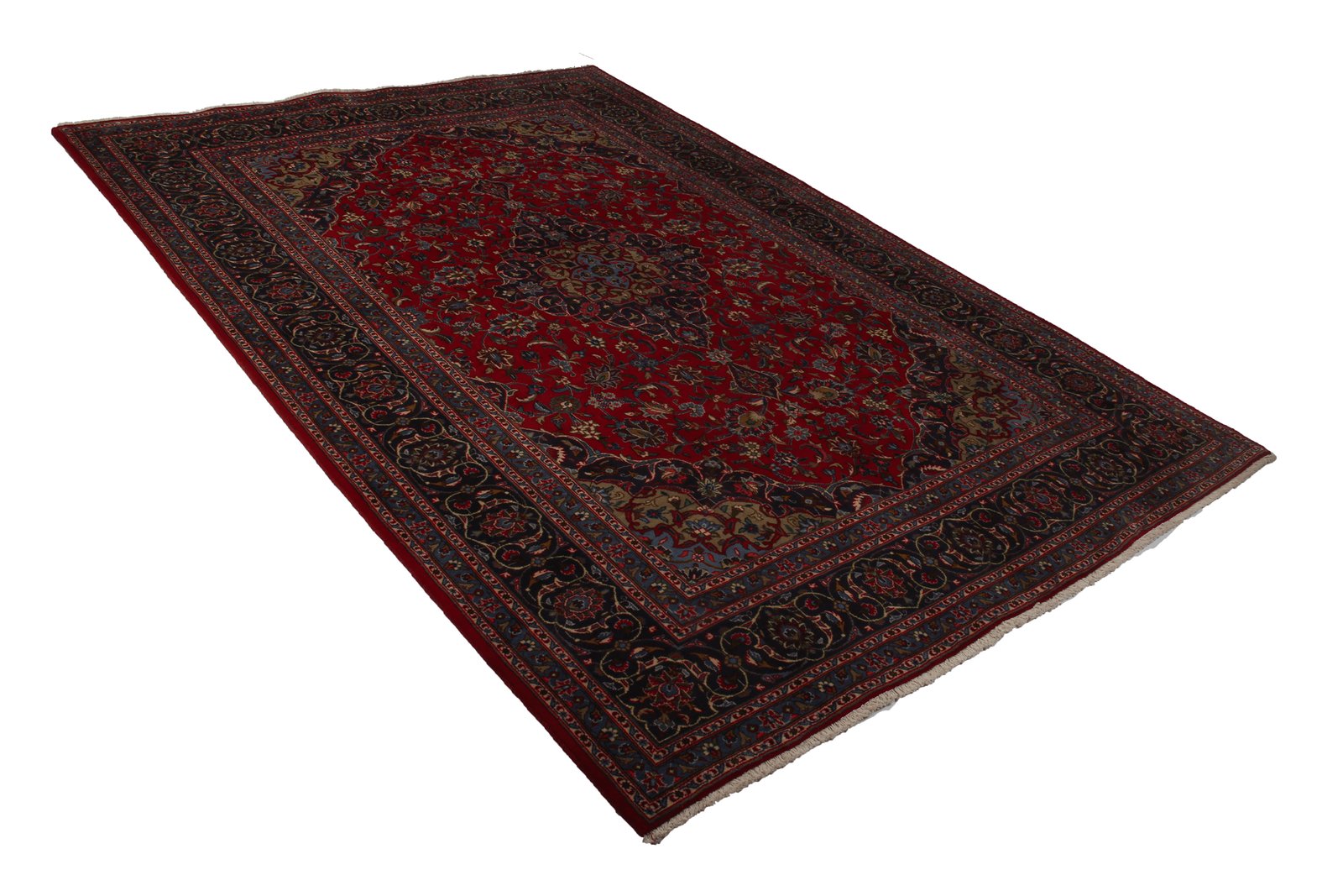 Kashmar — Hand-knotted, 200x289 cm, Red, 100% Virgin Wool | View 4