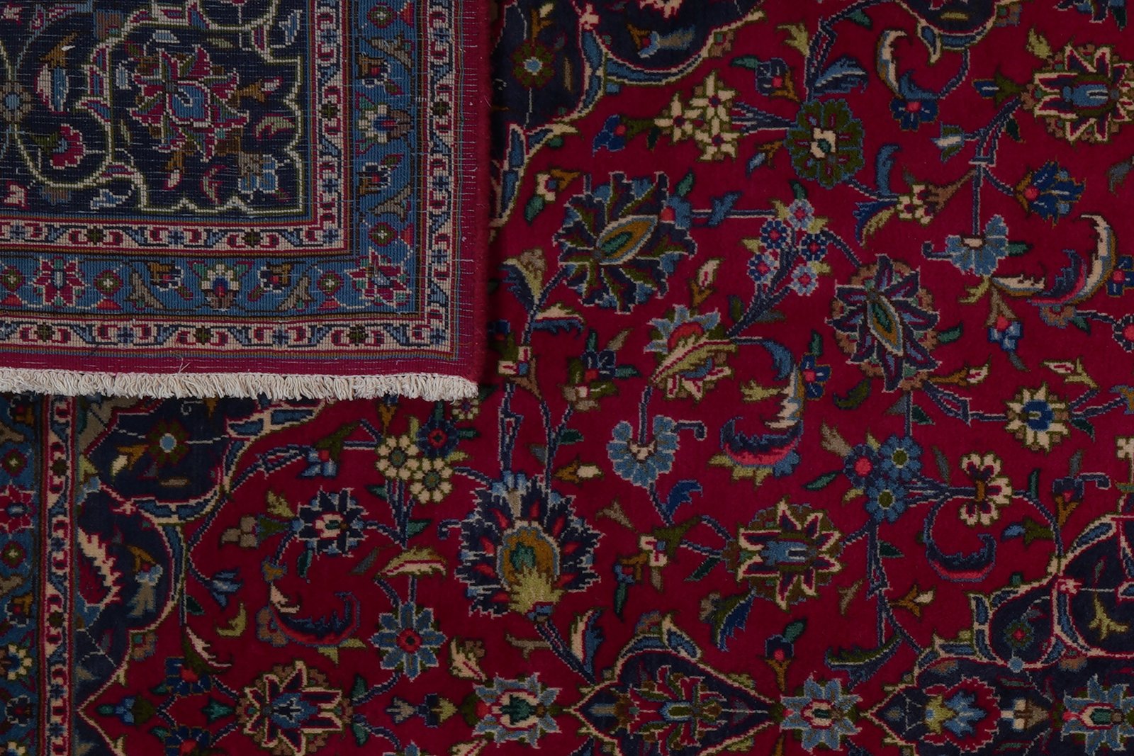 Kashmar — Hand-knotted, 200x289 cm, Red, 100% Virgin Wool | View 8
