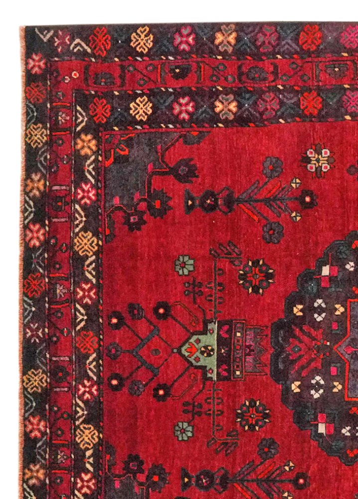 Kordibaf — Hand-knotted, 214x341 cm, Red, 100% Virgin Wool | View 3
