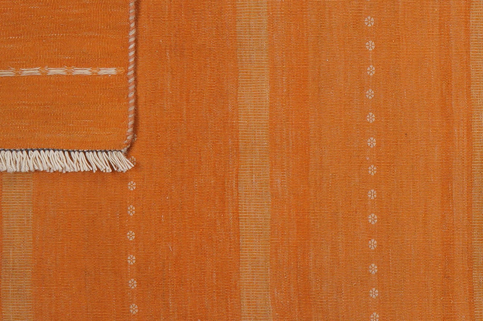Kelim Afshar — Handmade, 60x218 cm, Yellow, 100% Virgin Wool | View 7