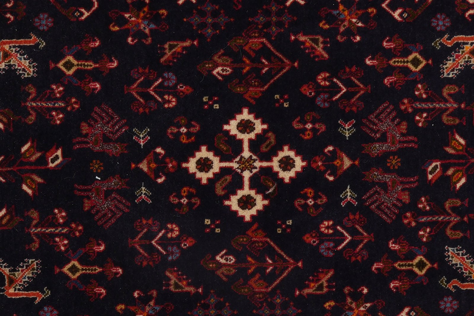 Nasrabad — Hand-knotted, 102x150 cm, Blue, 100% Virgin Wool | View 8