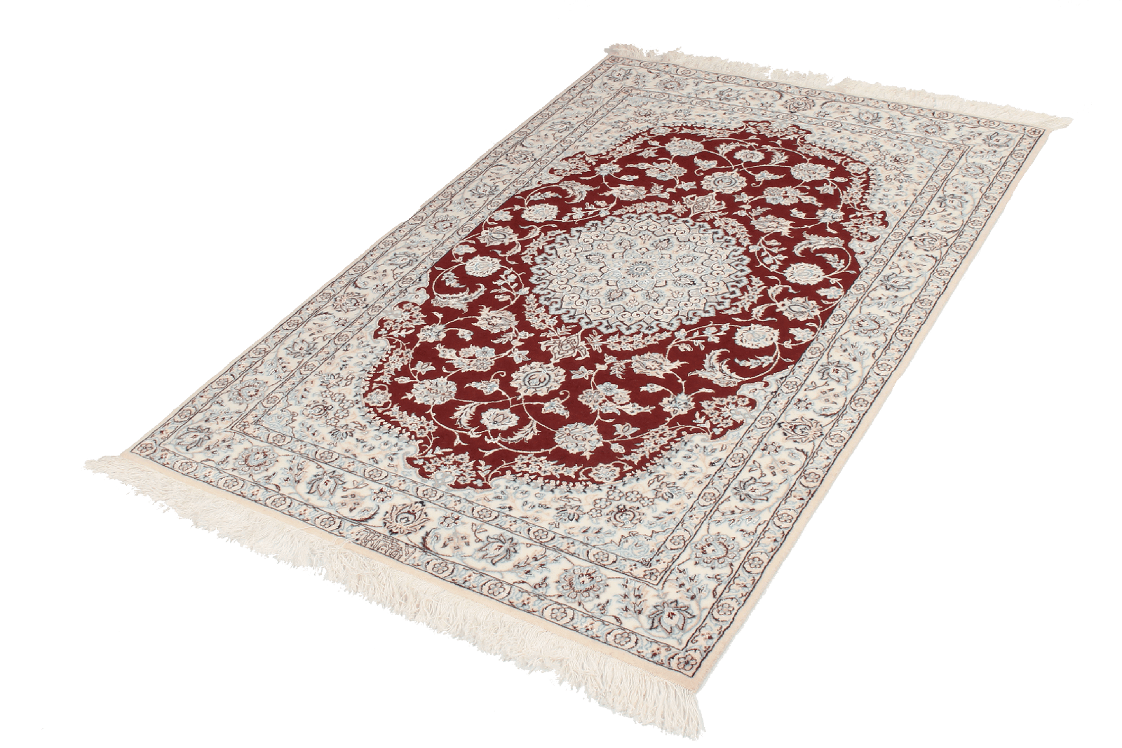 Nain 6La — Hand-knotted, 103x154 cm, Red, 100% Virgin Wool | View 5