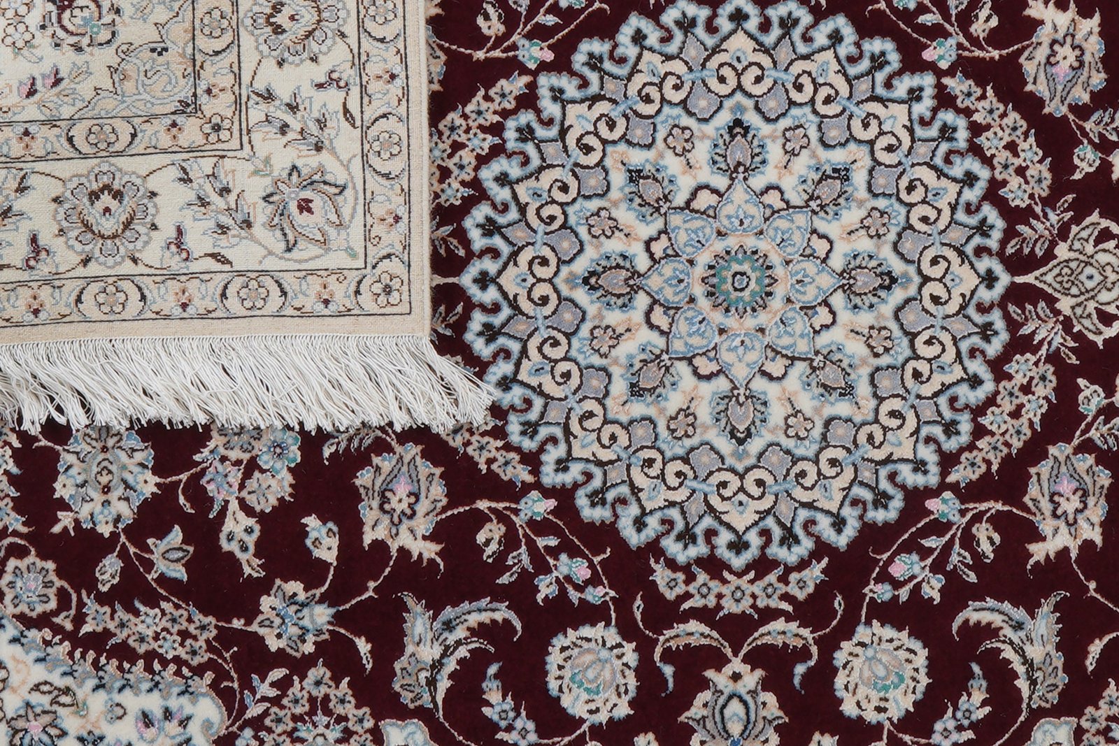 Nain 6La — Hand-knotted, 103x154 cm, Red, 100% Virgin Wool | View 7