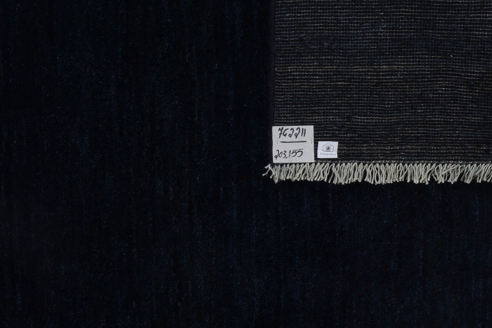 Gabbeh — Hand-knotted, 155x203 cm, Blue, 100% Virgin Wool | View 7
