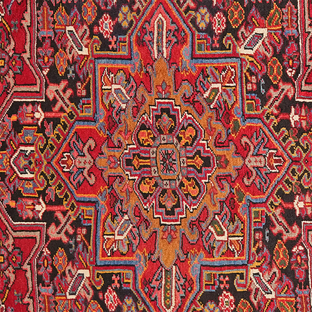 Mehrewan — Hand-knotted, 164x268 cm, Red, 100% Virgin Wool | View 4
