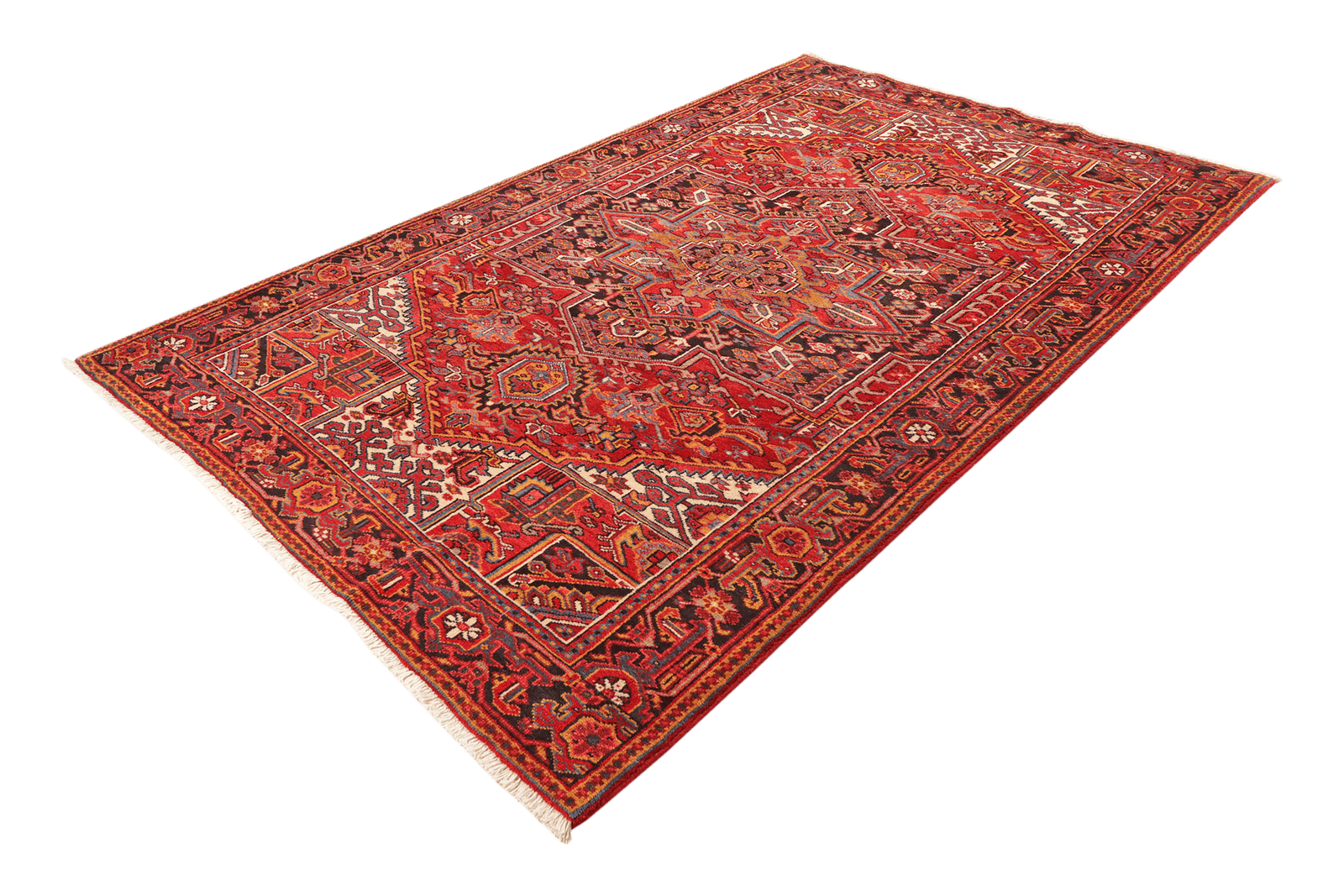 Mehrewan — Hand-knotted, 164x268 cm, Red, 100% Virgin Wool | View 5