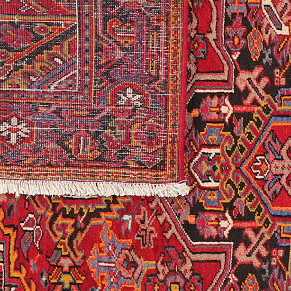 Mehrewan — Hand-knotted, 164x268 cm, Red, 100% Virgin Wool | View 6