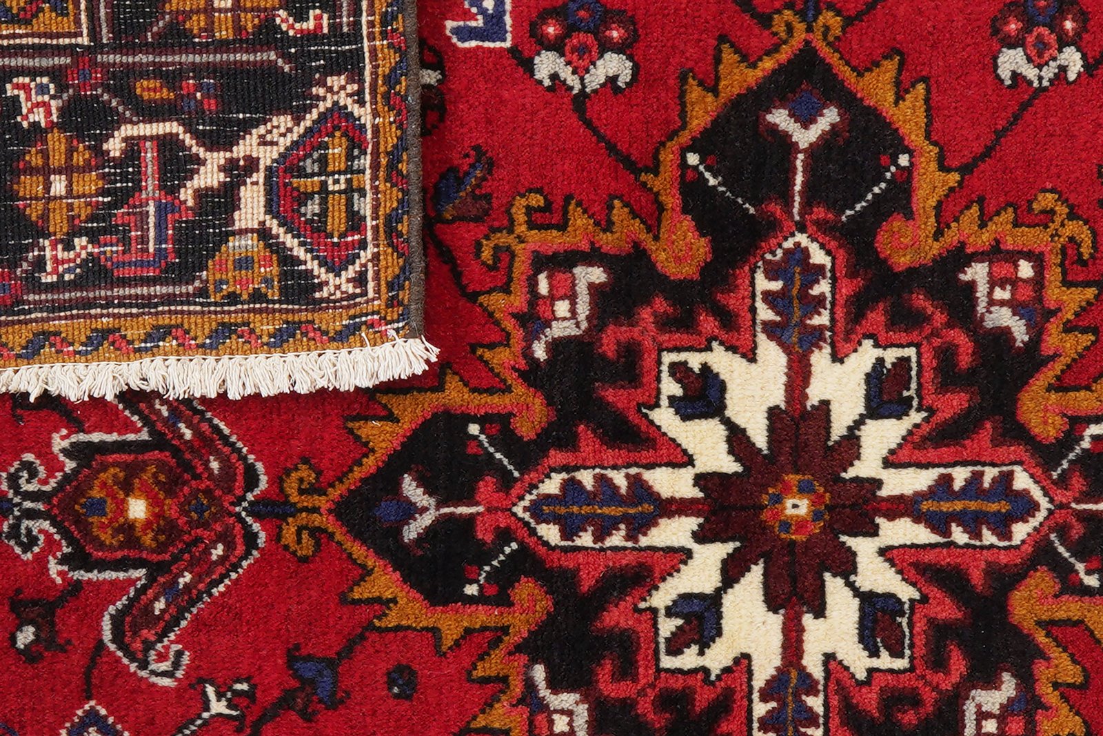 Mehrewan — Hand-knotted, 153x183 cm, Red, 100% Virgin Wool | View 7