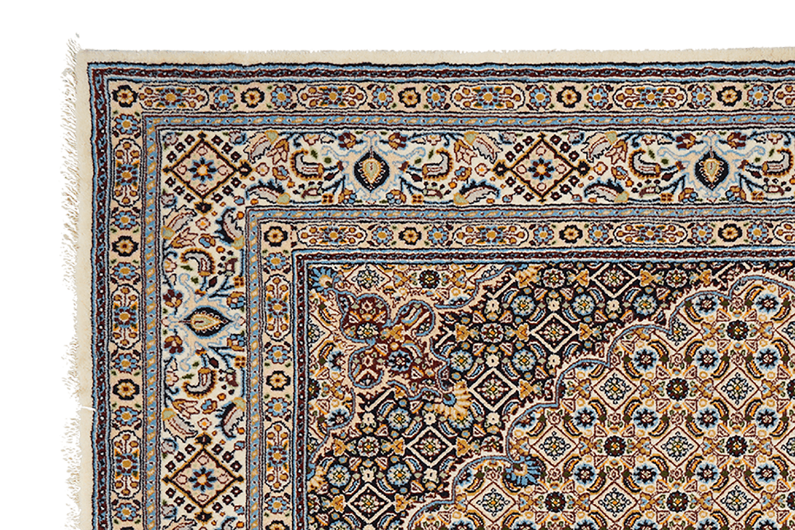 Moud Mahi — Hand-knotted, 169x241 cm, Brown, 100% Virgin Wool | View 3