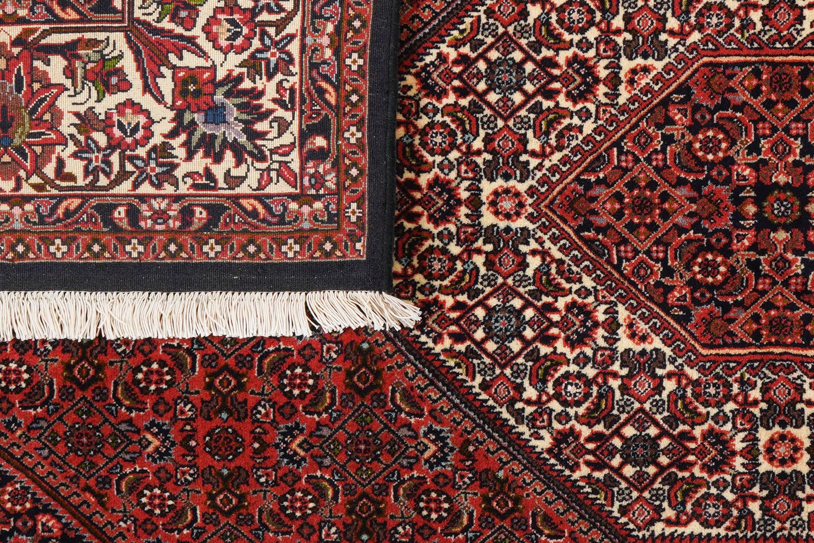Bidjar Zandjan — Hand-knotted, 202x301 cm, Red, 100% Virgin Wool | View 8