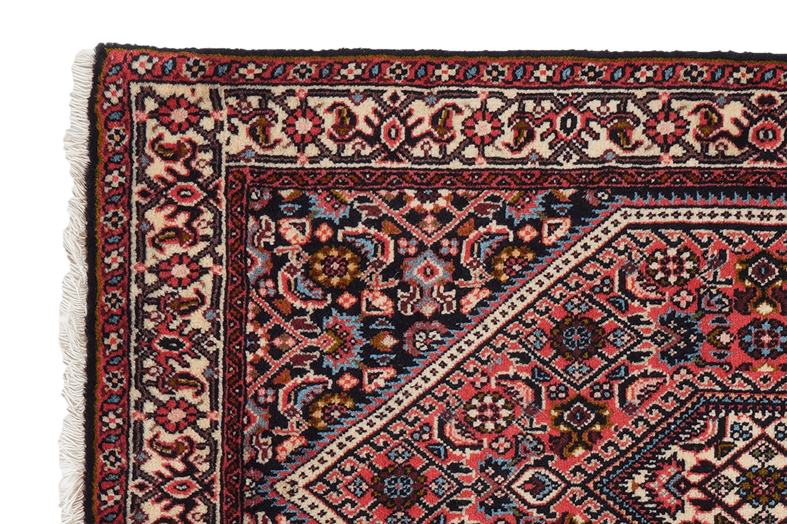 Bidjar Zandjan — Hand-knotted, 68x104 cm, Red, 100% Virgin Wool | View 3