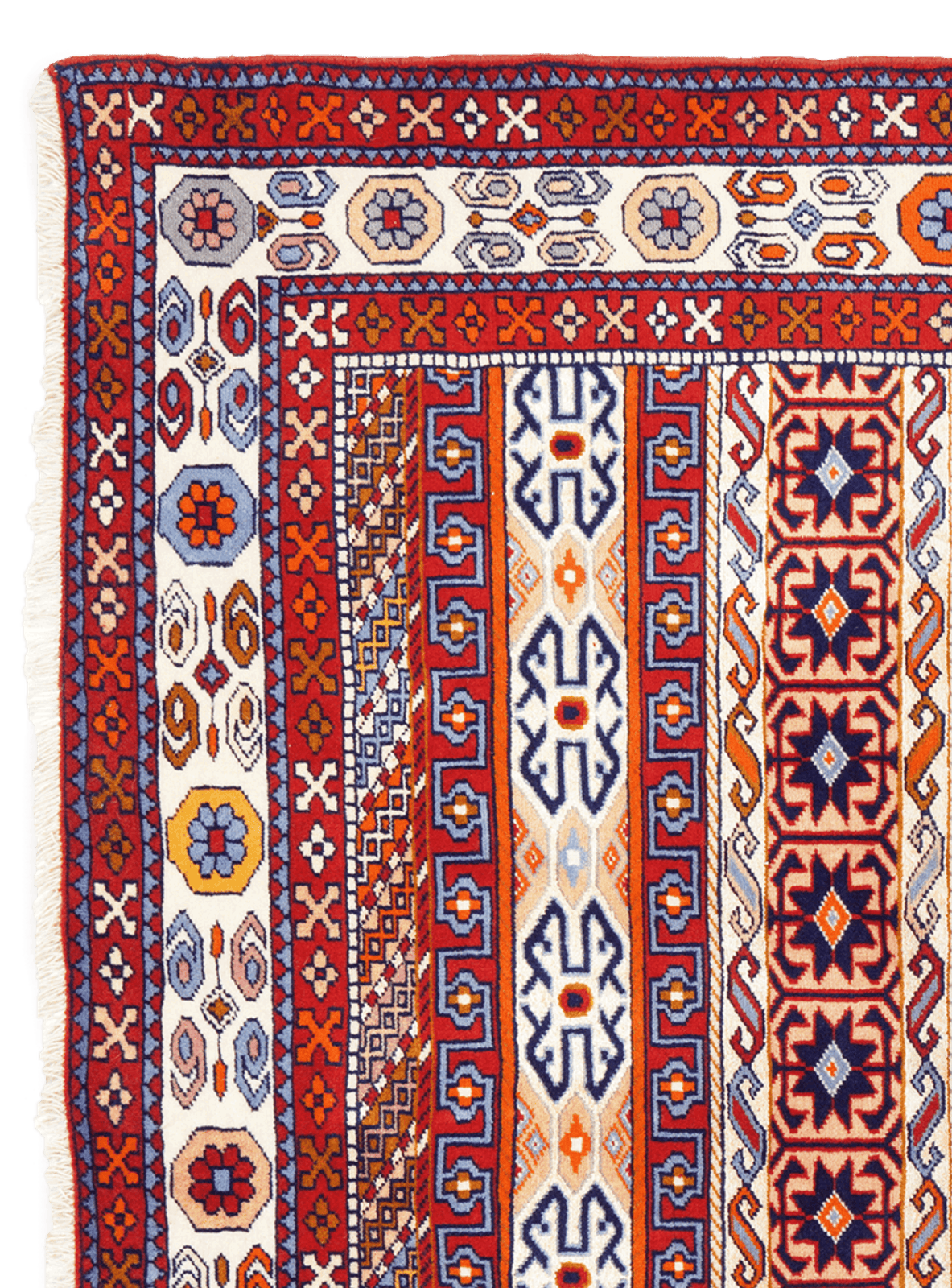 Kordibaf — Hand-knotted, 131x189 cm, Multicolor, 90% Schurwolle, 10% Seide | View 3