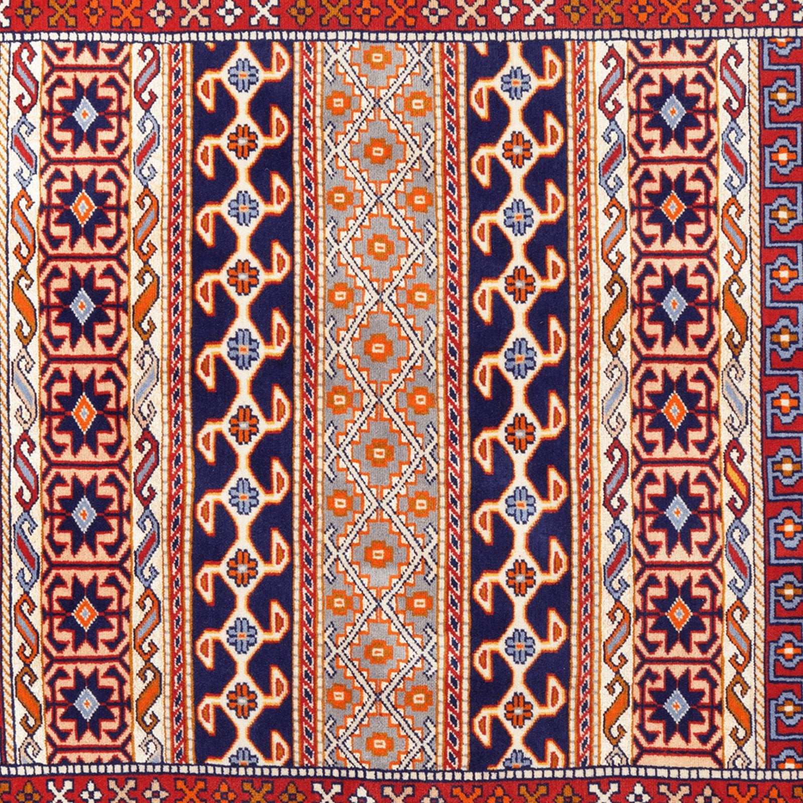 Kordibaf — Hand-knotted, 131x189 cm, Multicolor, 90% Schurwolle, 10% Seide | View 4