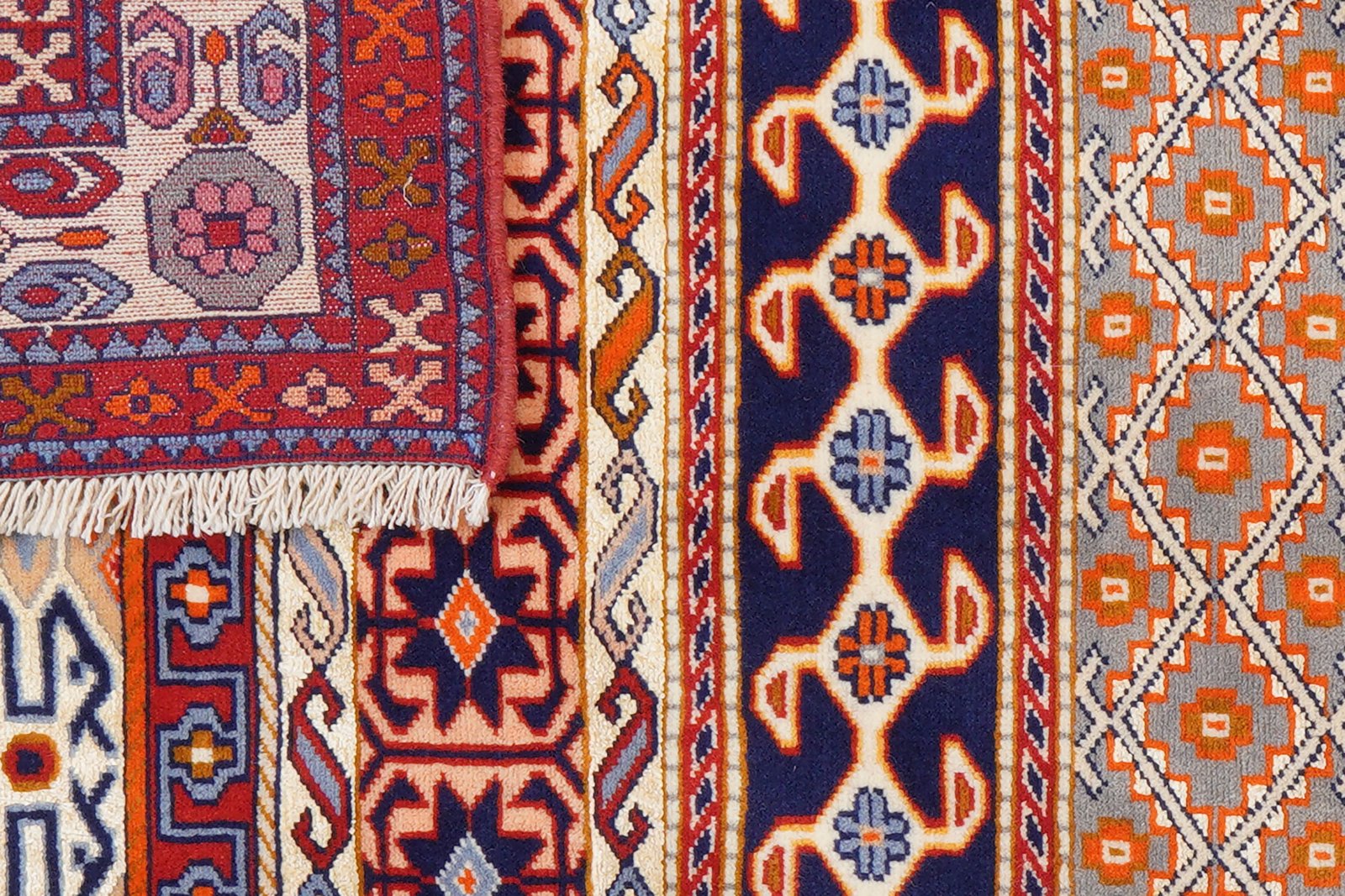 Kordibaf — Hand-knotted, 131x189 cm, Multicolor, 90% Schurwolle, 10% Seide | View 7