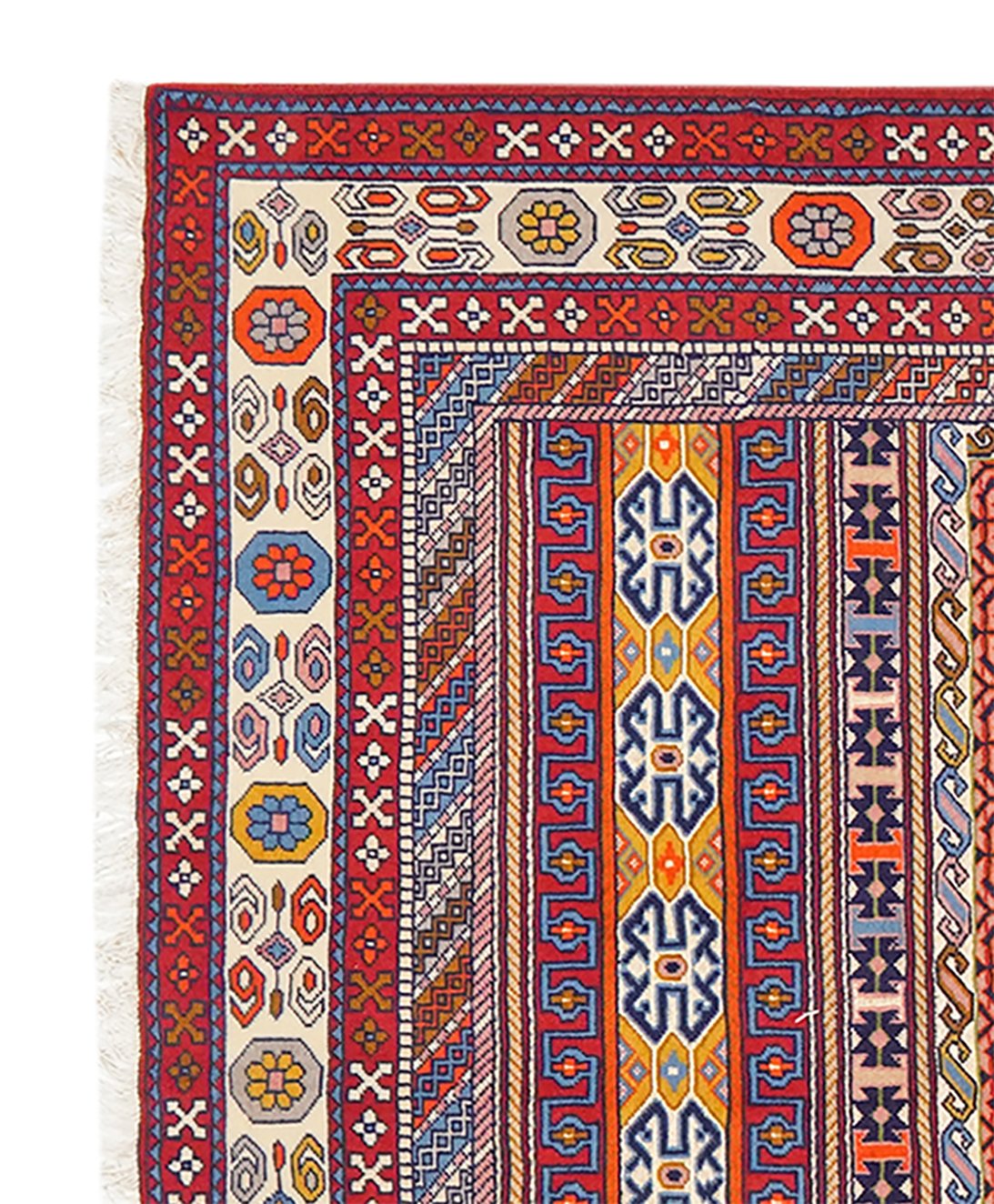 Kordibaf — Hand-knotted, 138x182 cm, Multicolor, 90% Schurwolle, 10% Seide | View 3
