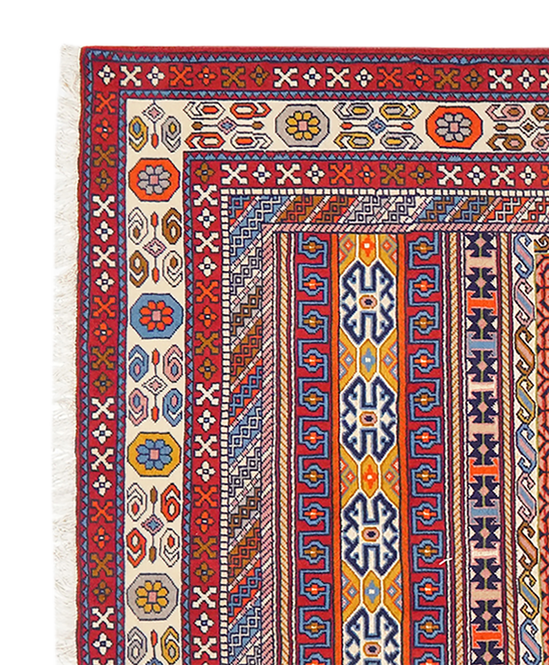 Kordibaf — Hand-knotted, 138x182 cm, Multicolor, 90% Schurwolle, 10% Seide | View 3