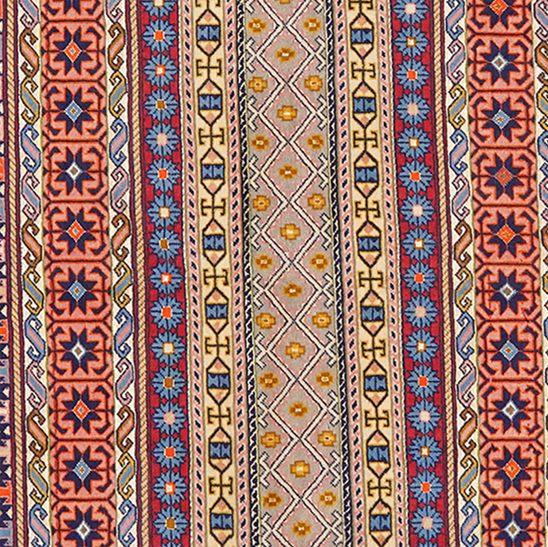Kordibaf — Hand-knotted, 138x182 cm, Multicolor, 90% Schurwolle, 10% Seide | View 4