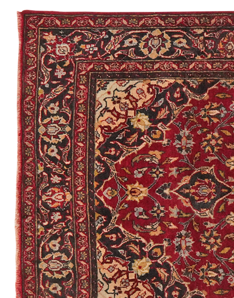 Belutch — Handgefertigt, 182x102 cm, Blau, 100% Virgin Wool | View 4