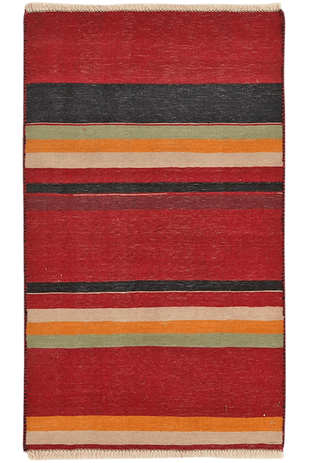 Kelim Afshar — Handmade, 54x89 cm, Multicolor, 100% Virgin Wool | Main view
