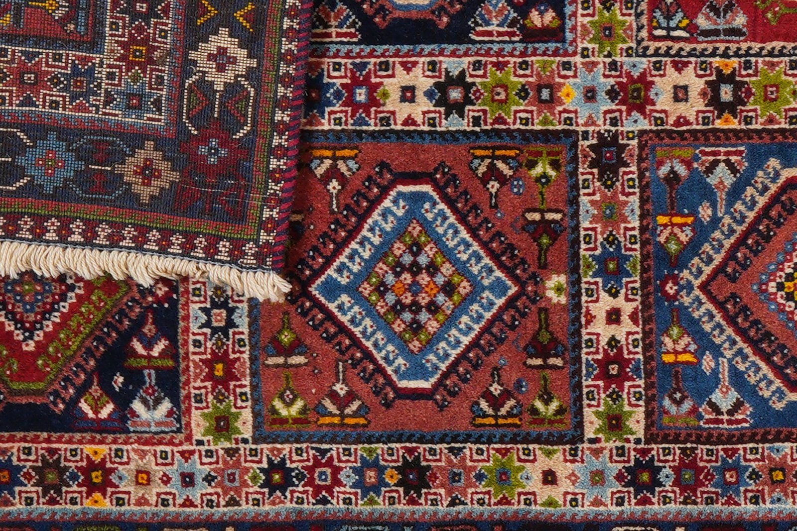Yalameh — Hand-knotted, 78x191 cm, Multicolor, 100% Virgin Wool | View 8