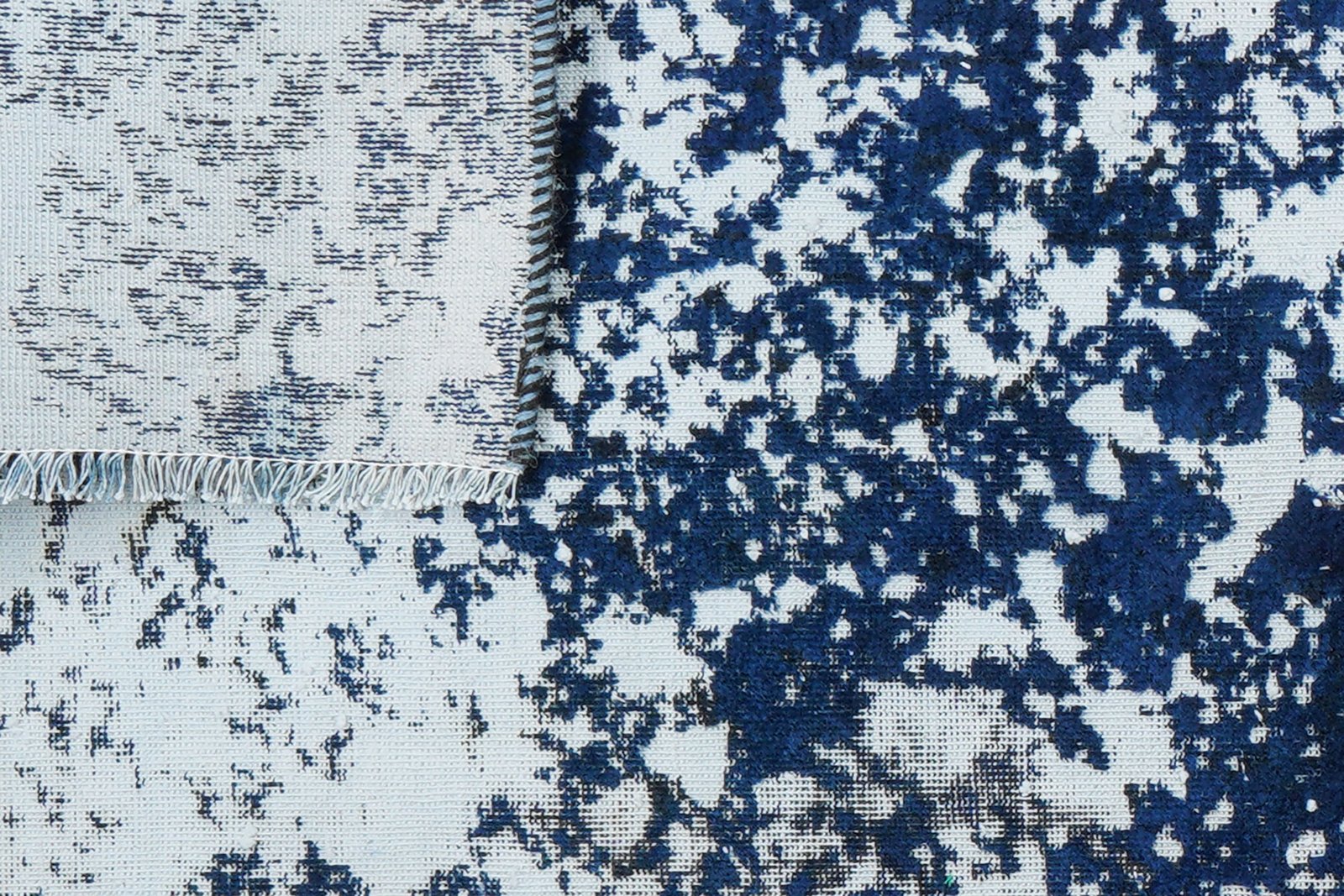 Vintage — Hand-knotted, 119x240 cm, Blue, 100% Virgin Wool | View 5