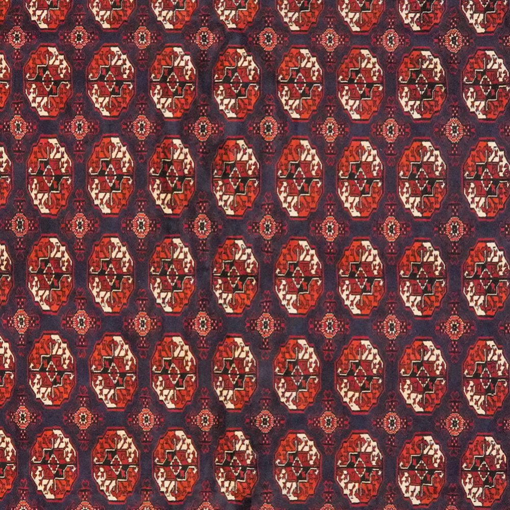 Turkman — Hand-knotted, 289x390 cm, Blue, 100% Virgin Wool | View 4