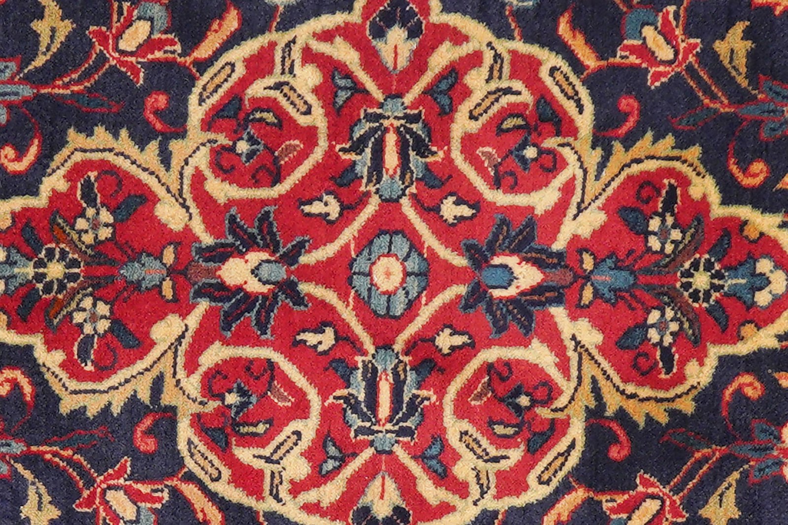 Mahal — Hand-knotted, 106x157 cm, Blue, 100% Virgin Wool | View 8