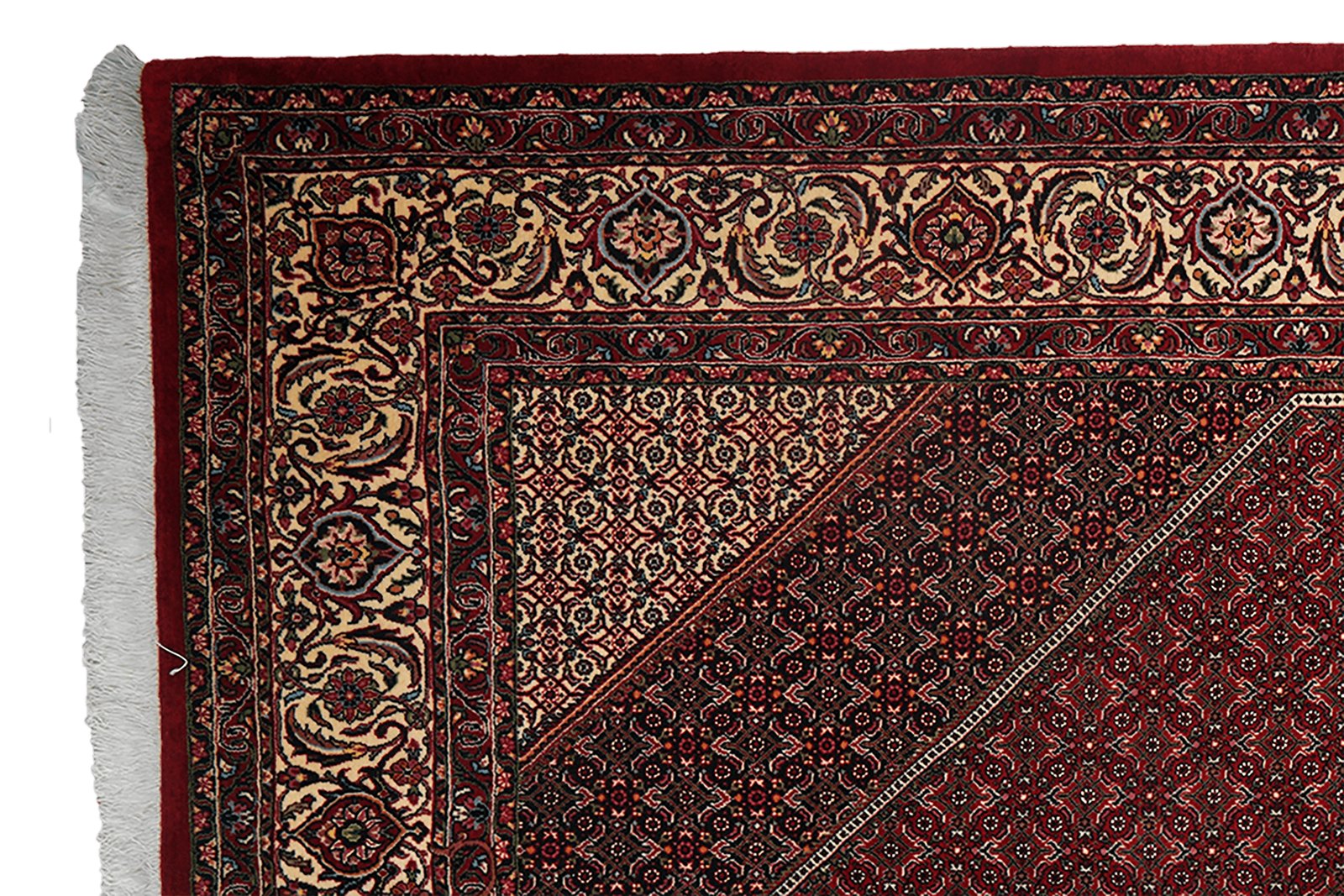 Bidjar Bookan — Hand-knotted, 202x304 cm, Red, 100% Virgin Wool | View 3