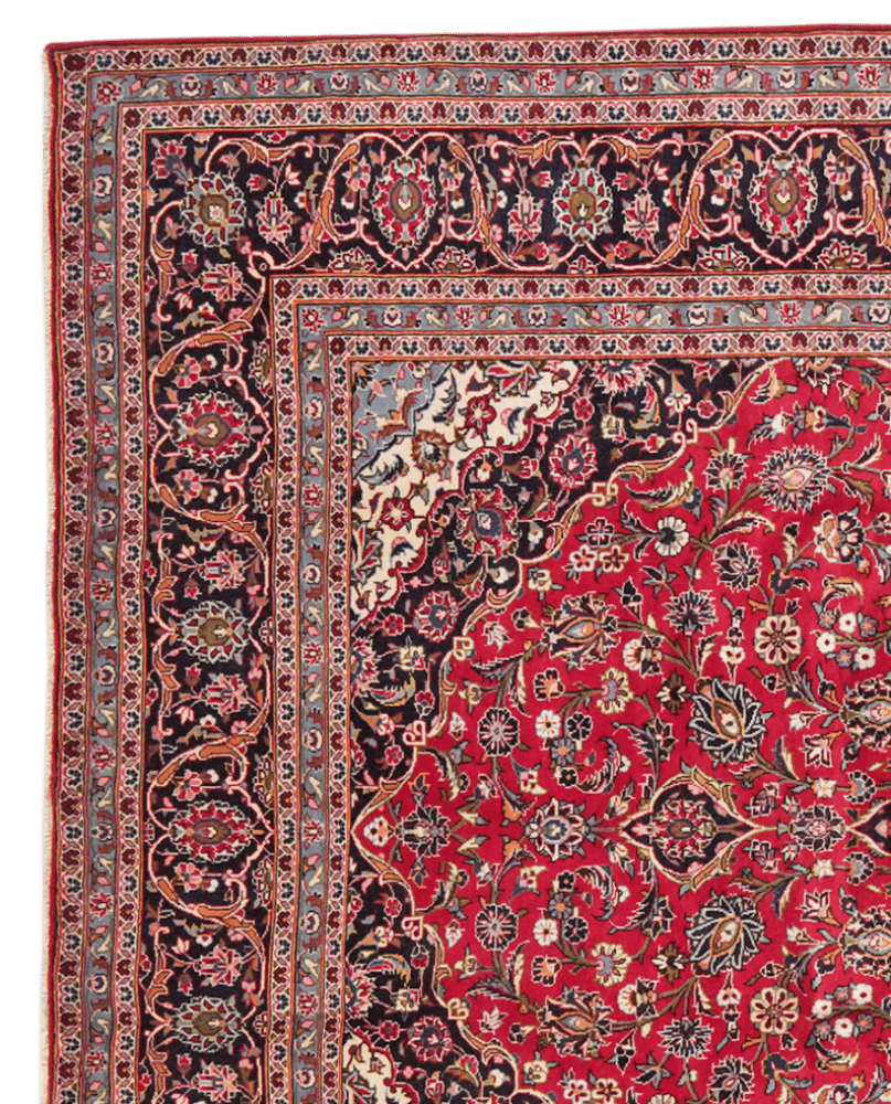 Ardakan — Hand-knotted, 246x353 cm, Red, 100% Virgin Wool | View 3