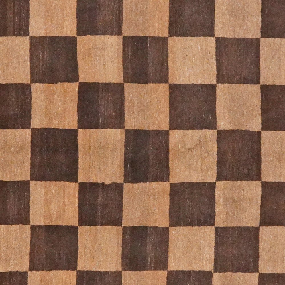 Rizbaf — Hand-knotted, 148x206 cm, Brown, 100% Virgin Wool | View 4