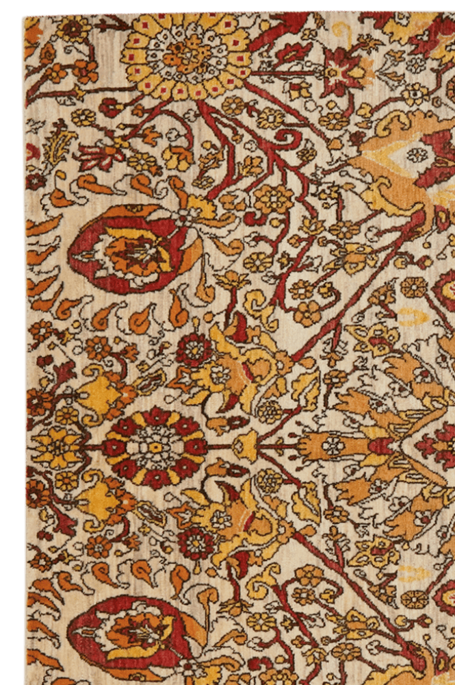Rizbaf — Hand-knotted, 148x177 cm, Multicolor, 100% Virgin Wool | View 3