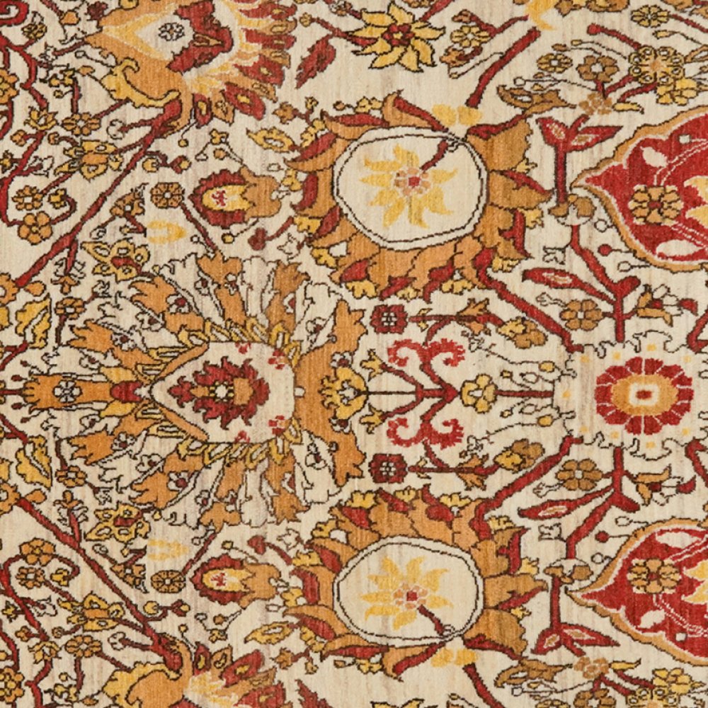 Rizbaf — Hand-knotted, 148x177 cm, Multicolor, 100% Virgin Wool | View 4