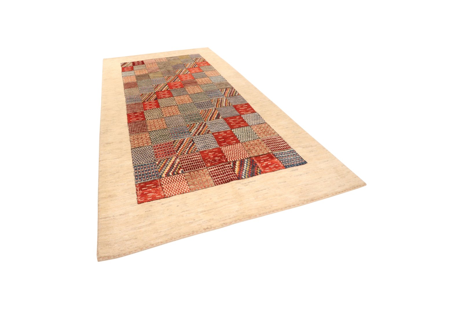 Rizbaf — Hand-knotted, 147x247 cm, Multicolor, 100% Virgin Wool | View 5