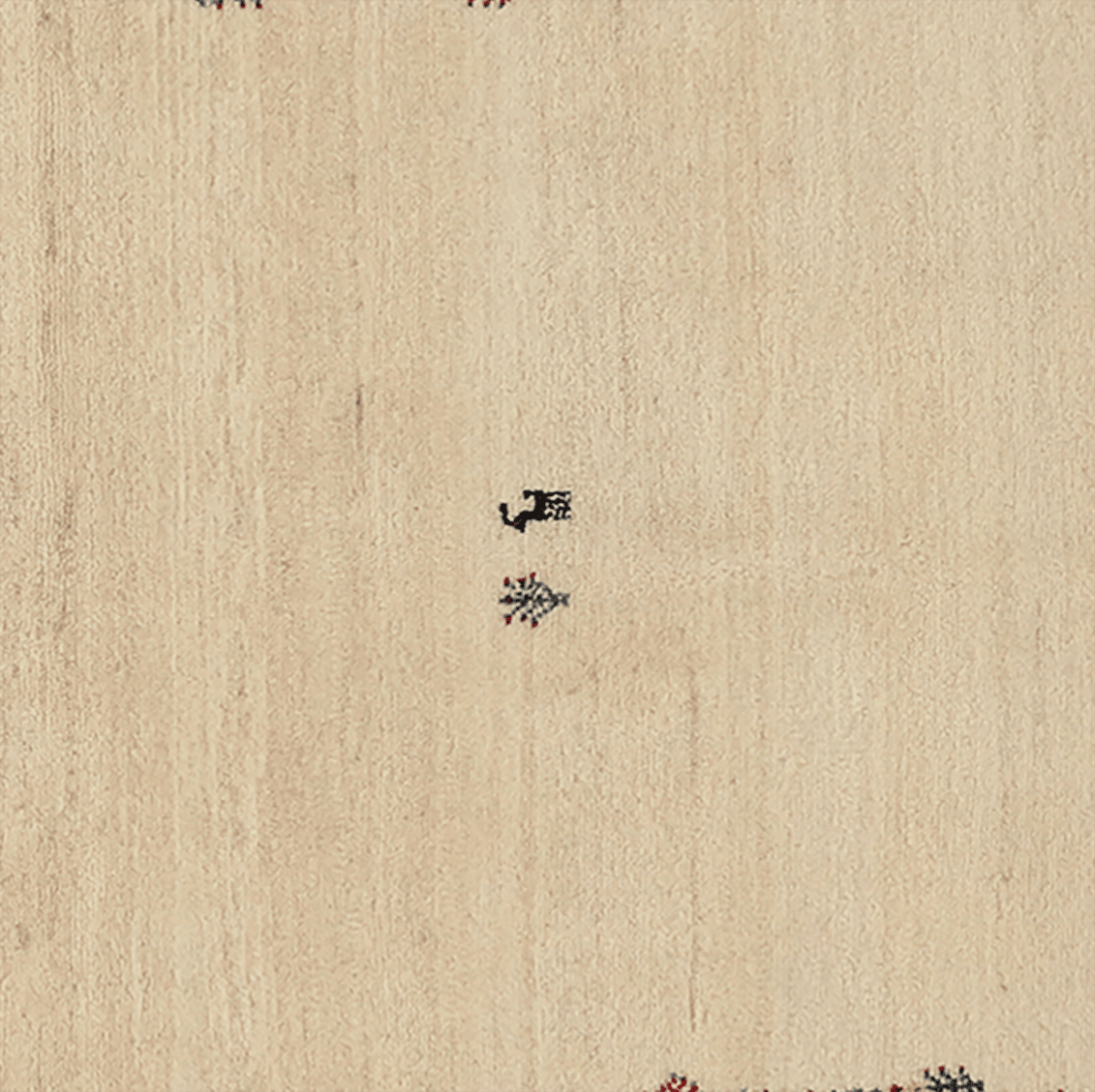 Rizbaf — Hand-knotted, 119x180 cm, Beige, 100% Virgin Wool | View 4