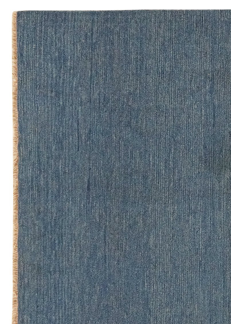 Gabbeh — Hand-knotted, 153x208 cm, Blue, 100% Virgin Wool | View 3