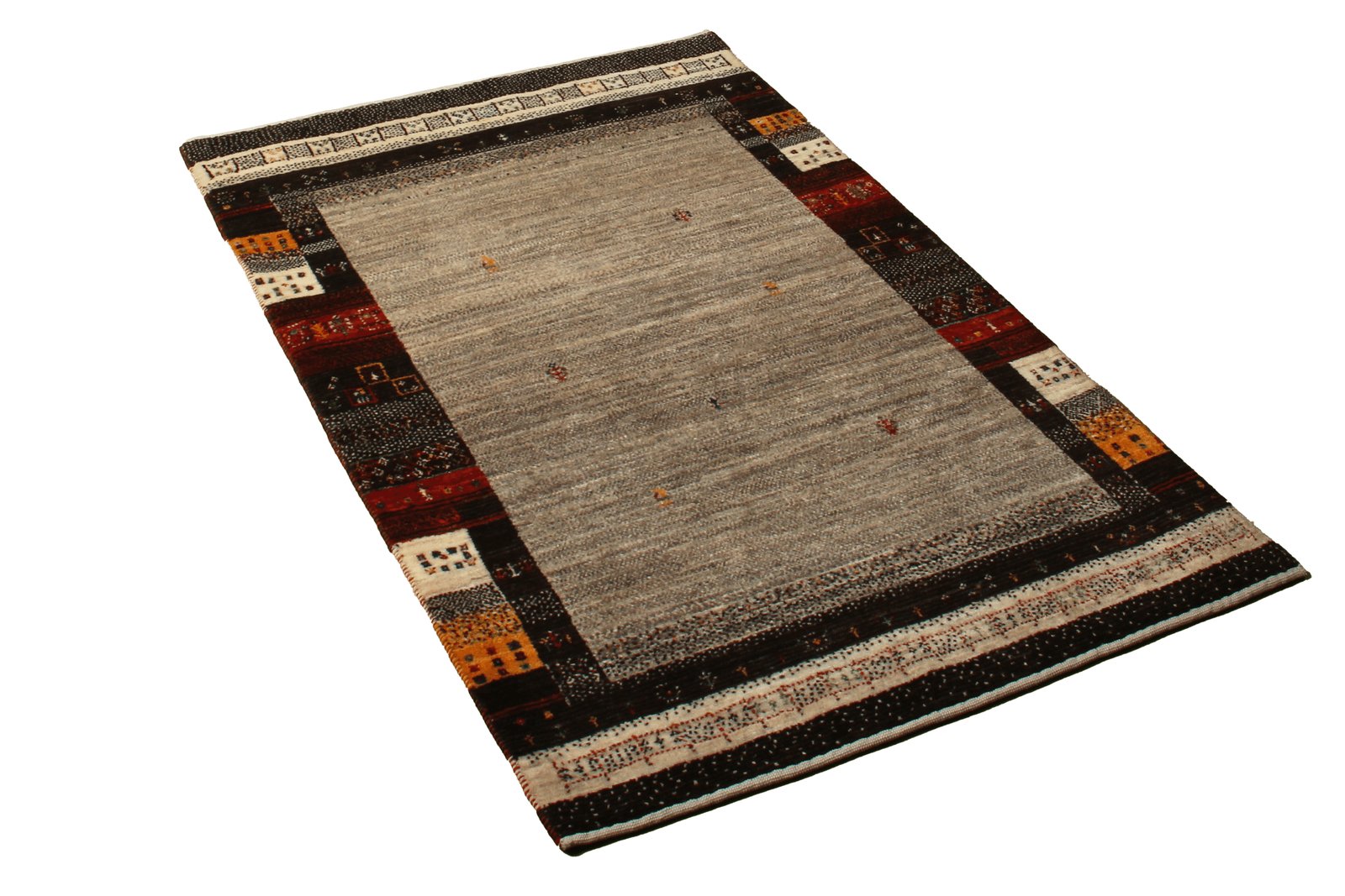 Rizbaf — Hand-knotted, 85x131 cm, Beige, 100% Virgin Wool | View 4