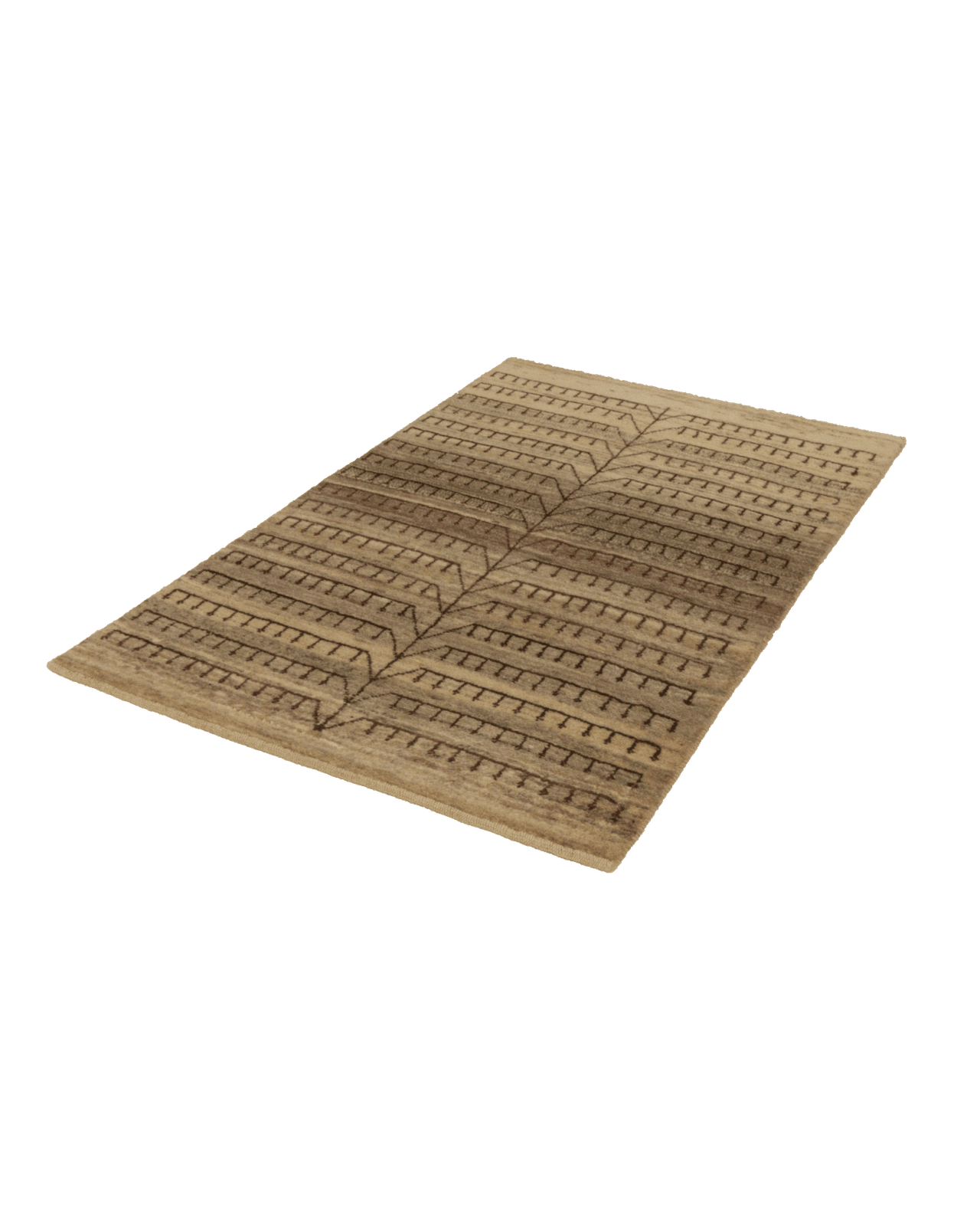 Rizbaf — Hand-knotted, 80x128 cm, Beige, 100% Virgin Wool | View 6