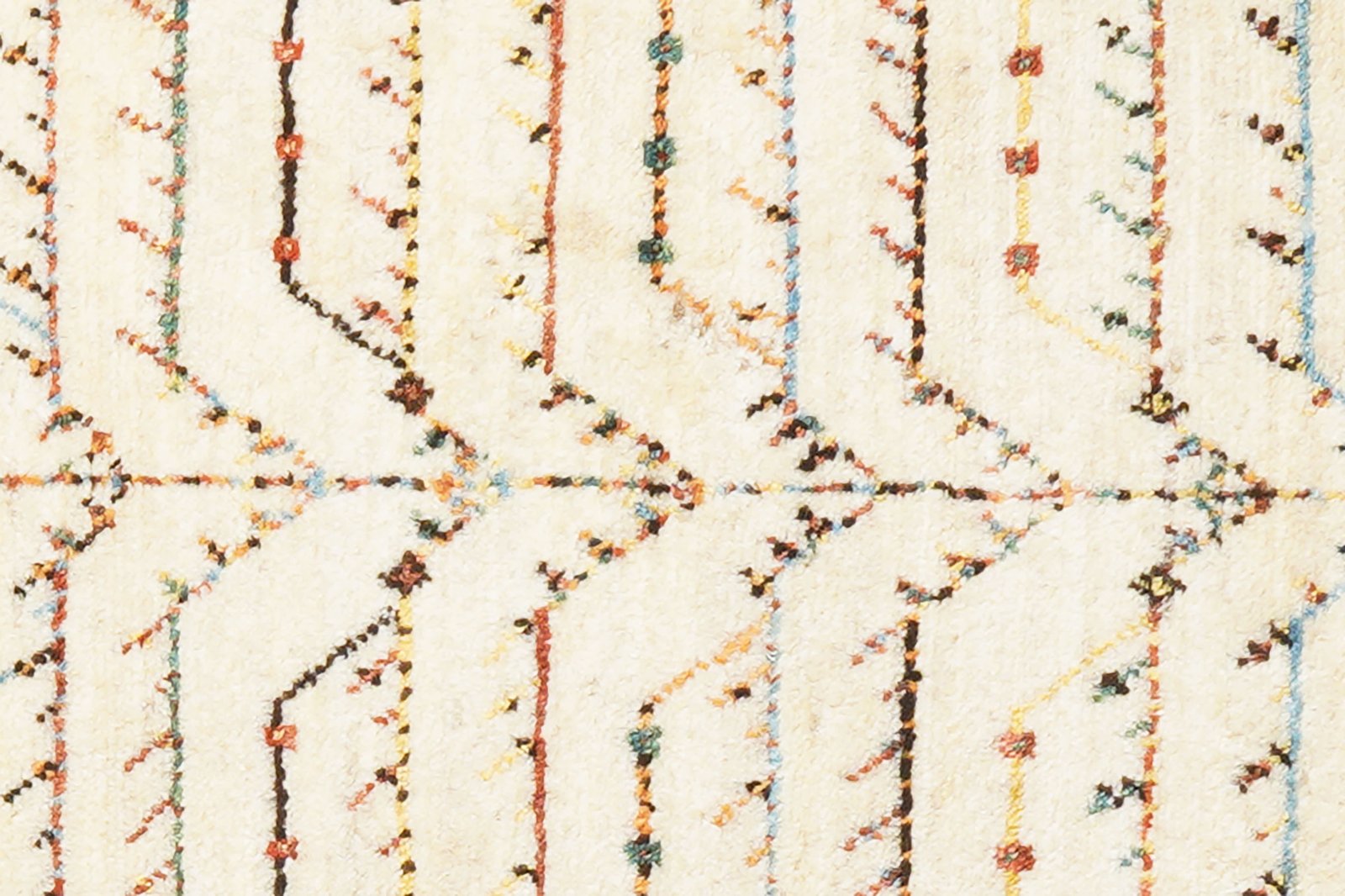 Rizbaf — Hand-knotted, 86x134 cm, Beige, 100% Virgin Wool | View 8